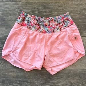 Pink LuluLemon Shorts